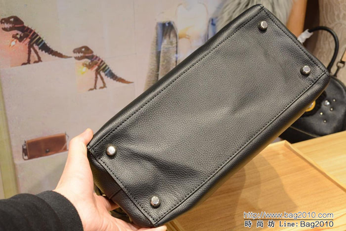 COACH蔻馳 原單正品 36514 荔枝紋牛皮 手提女包  Chz1446